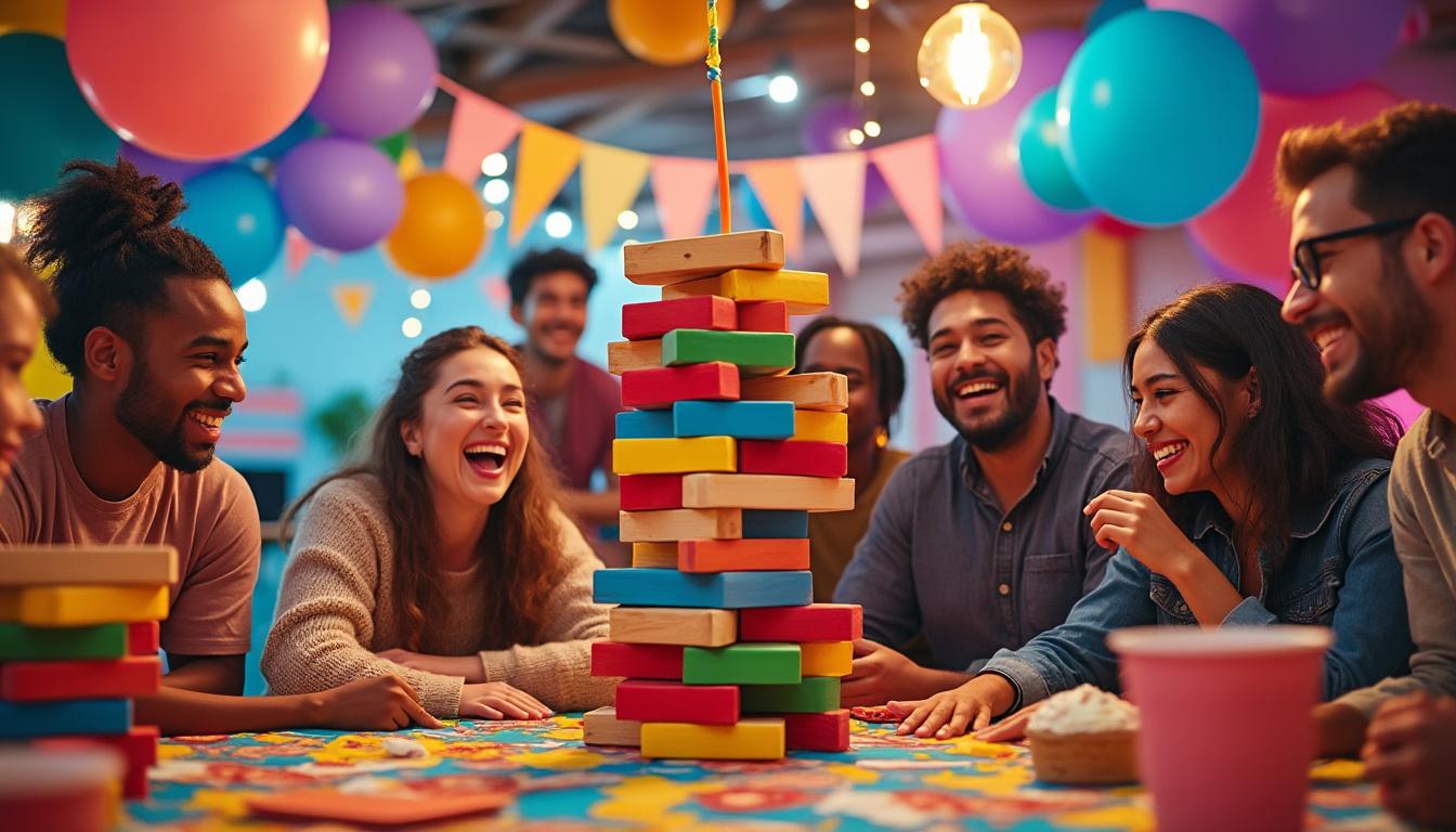 découvrez des idées originales de jeux anniversaire pour adultes, parfaits pour animer vos soirées et créer des souvenirs inoubliables entre amis.