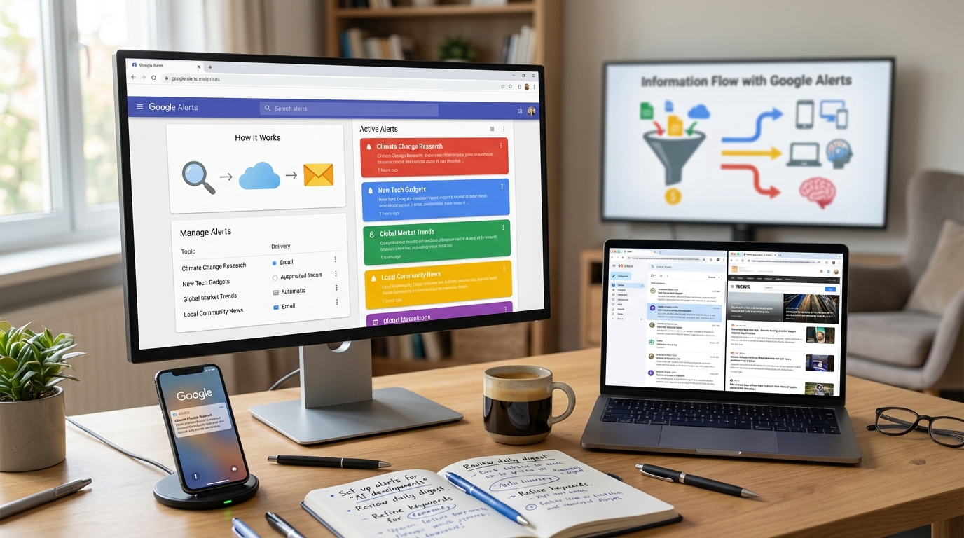 découvrez comment utiliser alerte google pour recevoir des informations pertinentes en temps réel et rester informé efficacement sur vos sujets favoris.