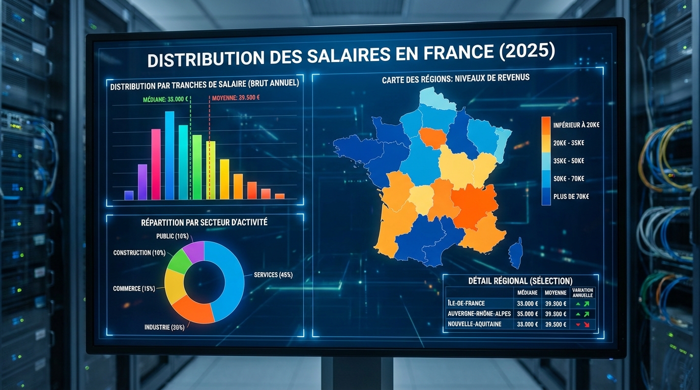 découvrez les chiffres clés pour comprendre la moyenne des salaires en france et analyser les tendances du marché du travail.