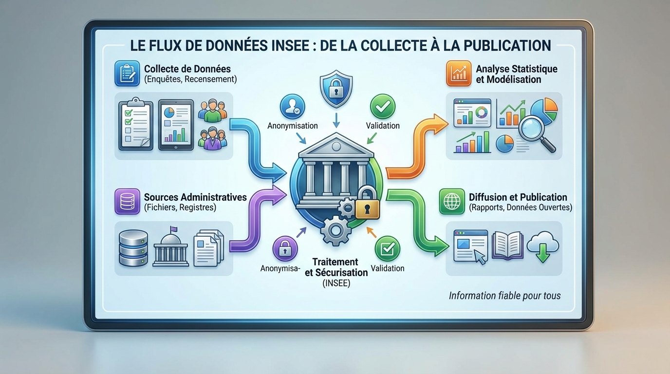 découvrez comment l'insee collecte et analyse les données statistiques essentielles au pilotage économique et social de la france.