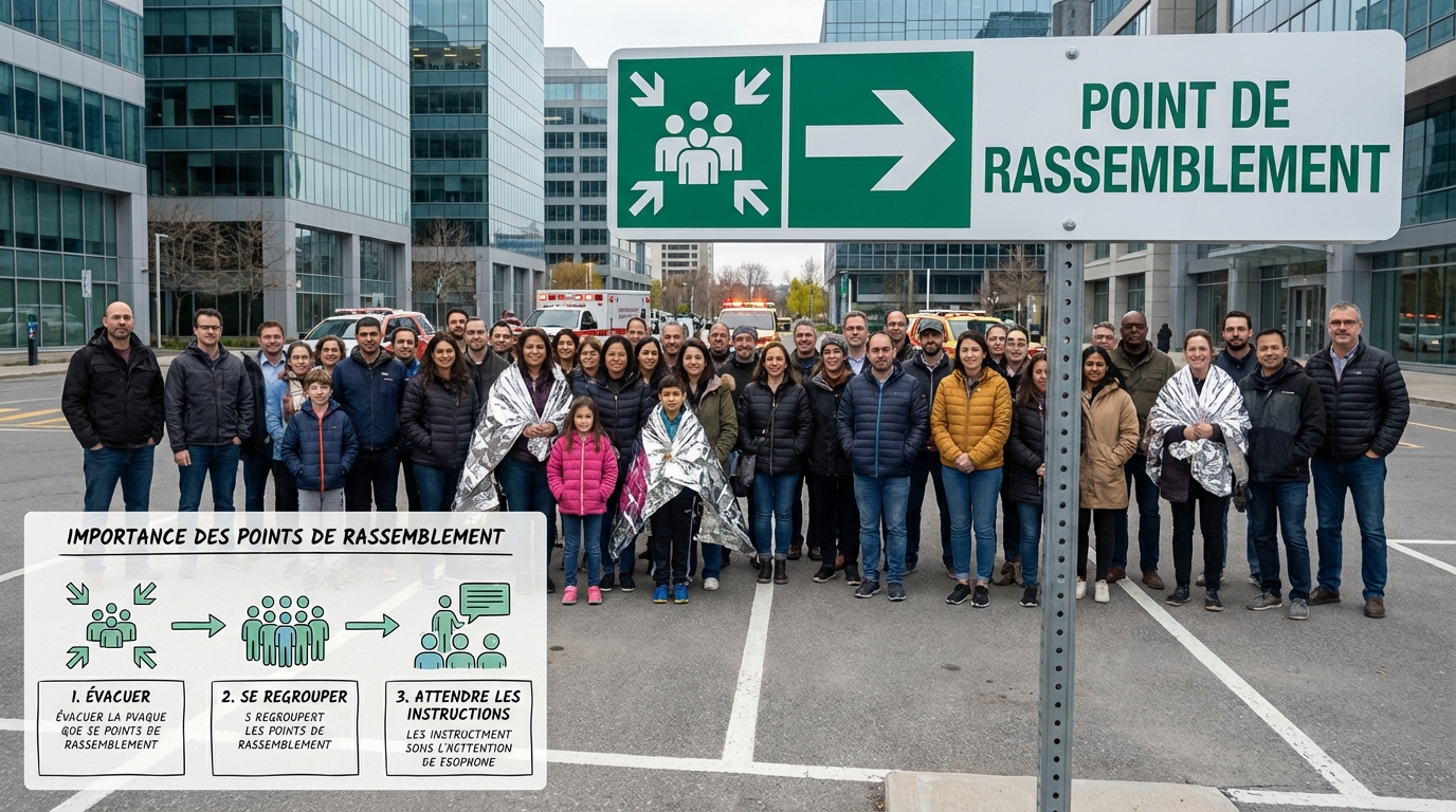 découvrez l'importance des points de rassemblement et leur fonctionnement essentiel pour assurer la sécurité en cas d'urgence ou d'évacuation.