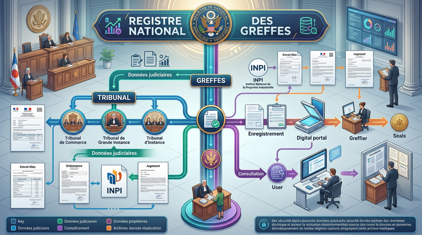 découvrez le rôle et le fonctionnement du registre national des greffes, un outil essentiel pour la gestion et la consultation des informations juridiques en france.