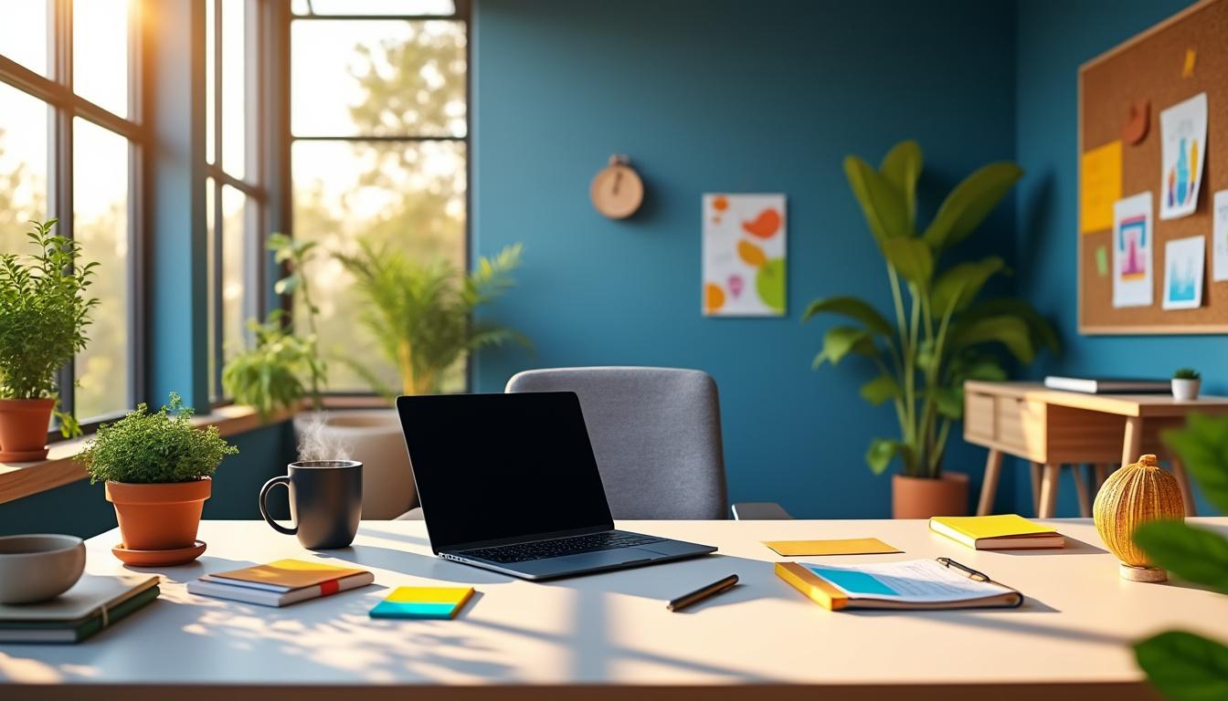 découvrez des astuces pratiques pour rester productif et motivé en travaillant de chez soi, et adoptez une routine efficace pour réussir votre télétravail.