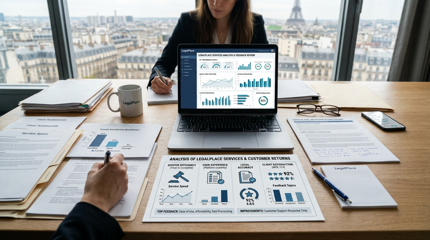 découvrez notre analyse complète des services legalplace, accompagnée des retours clients pour vous aider à faire le meilleur choix.